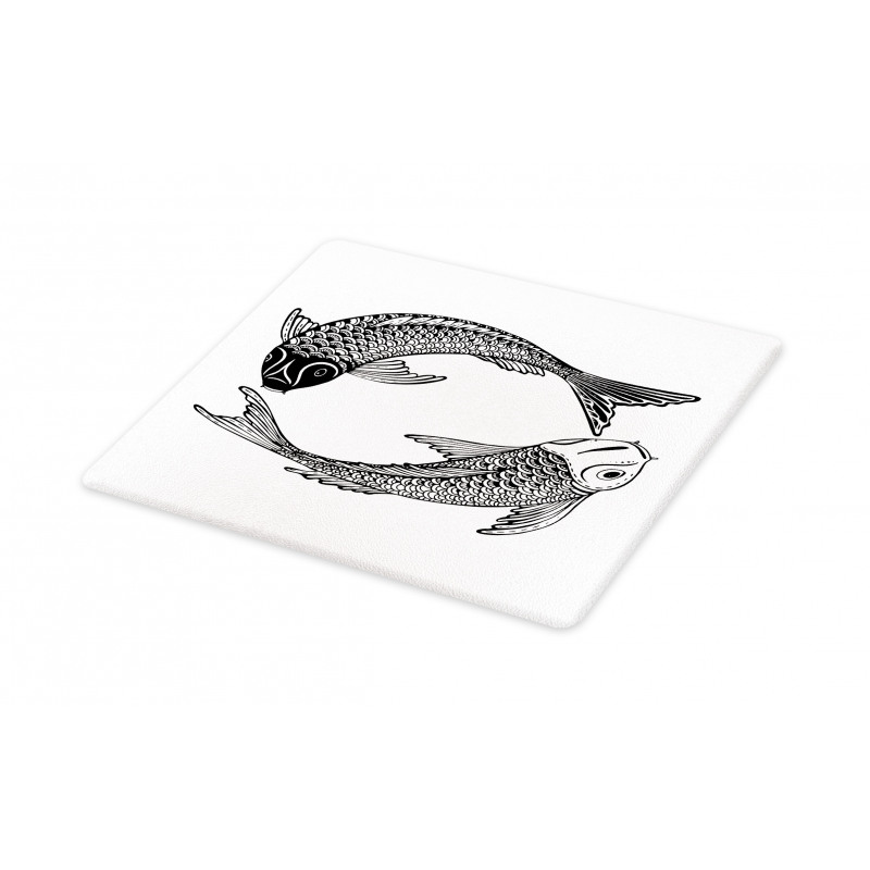 Japanese Carps Love Cutting Board