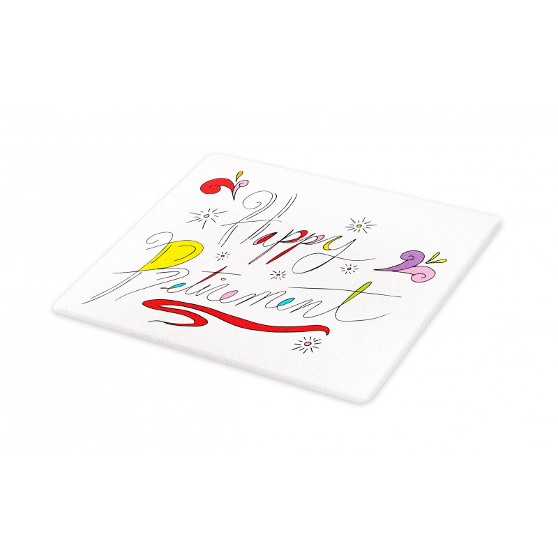 Floral Motifs Doodle Cutting Board