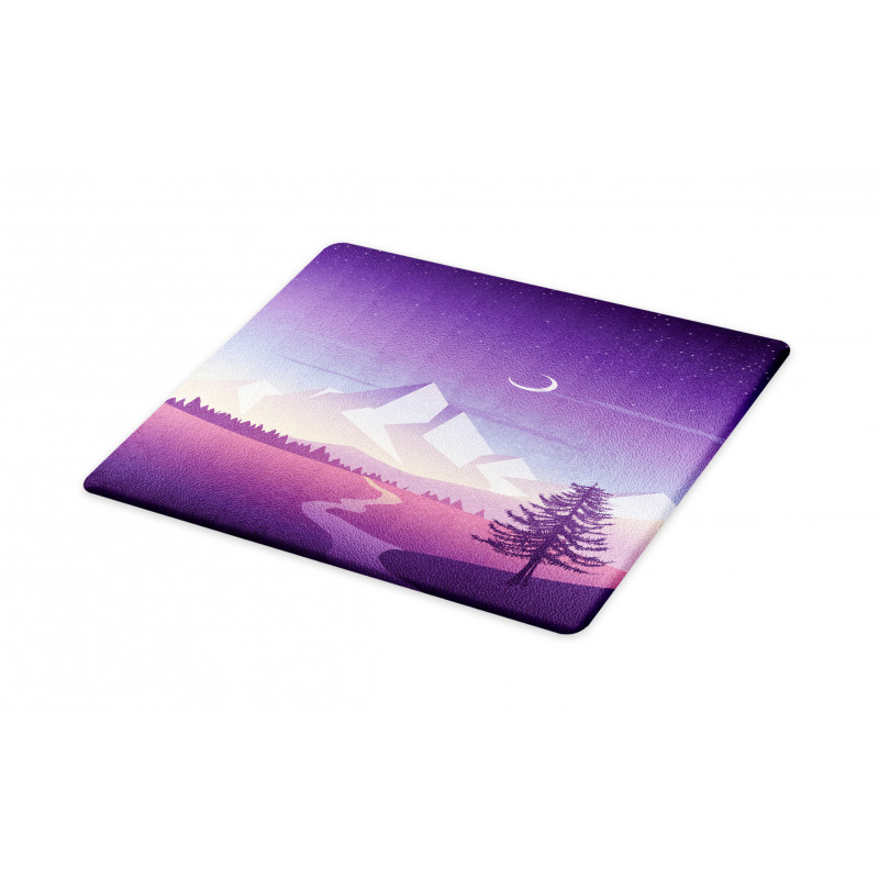 Mountain Scenery Cutting Board