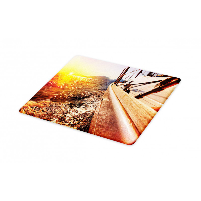 Mountains Lakeside Composition Cutting Board