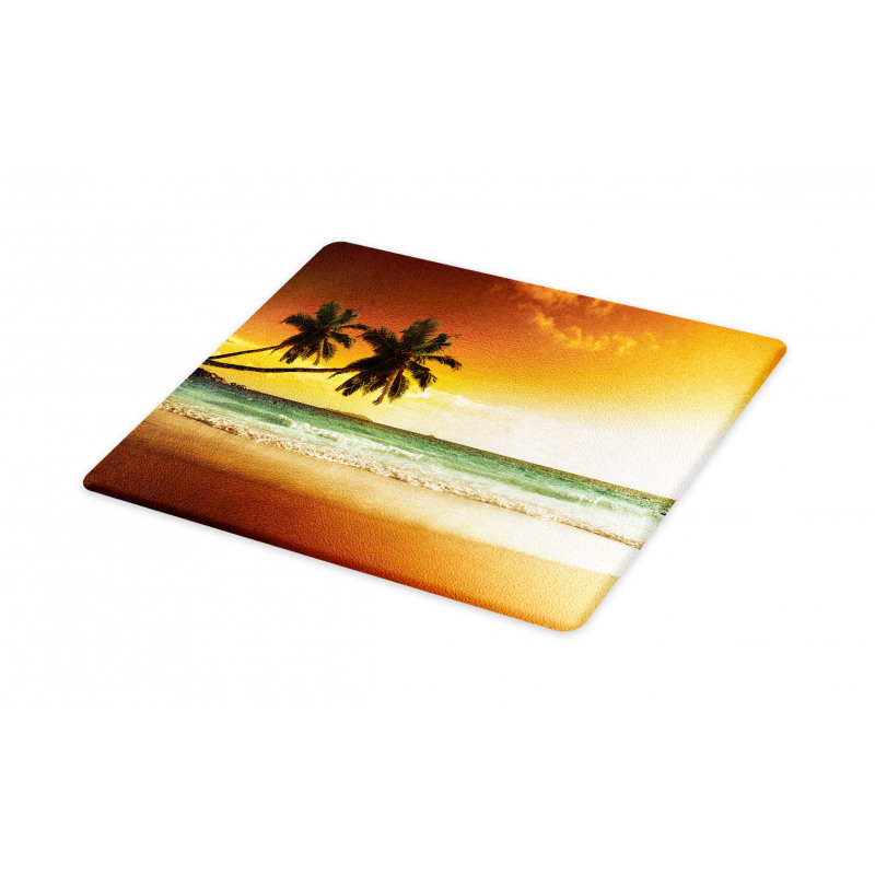 Palm Tree Exotic Beach Cutting Board