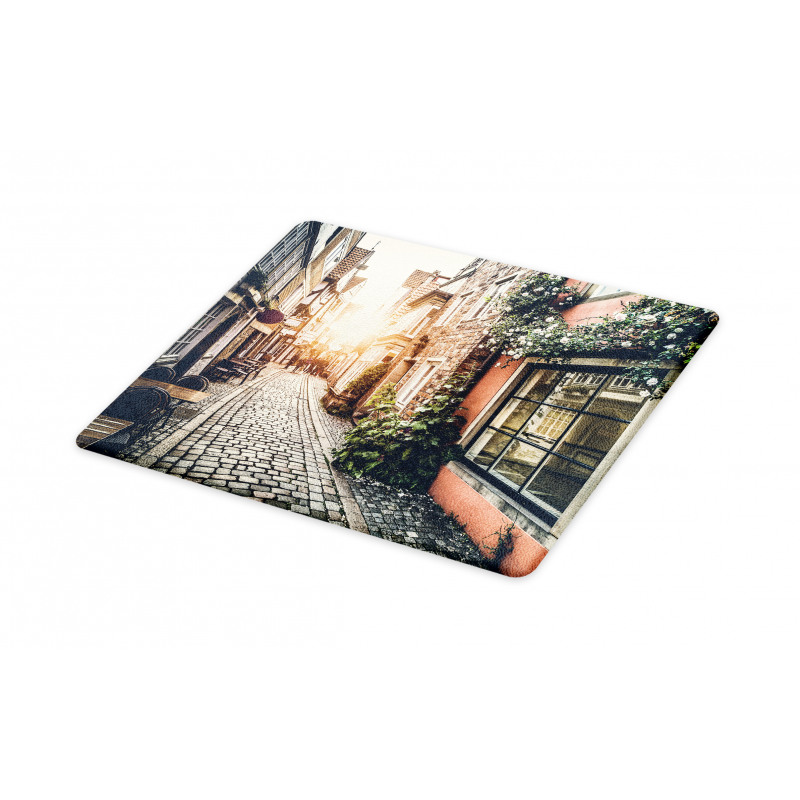 Old Town at Sunset Picture Cutting Board