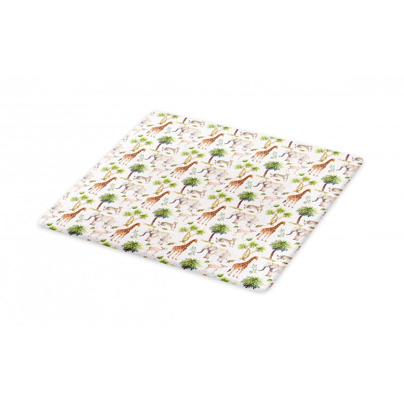 Giraffe Safari Cutting Board