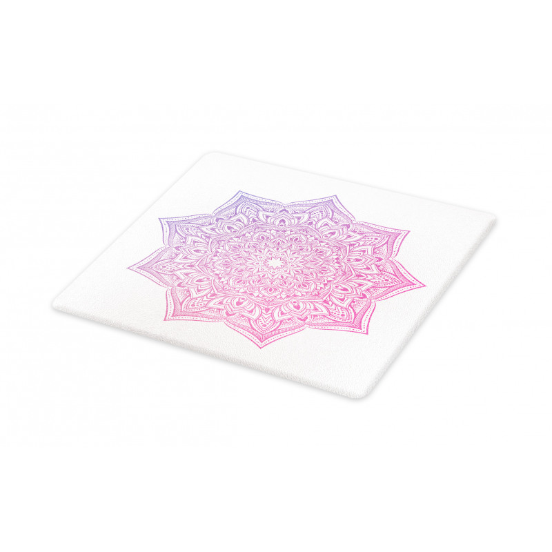 Oriental Yoga Round Cutting Board