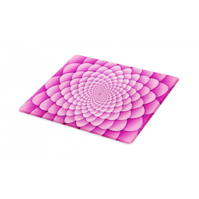 Abstract Spiral Lotus Cutting Board