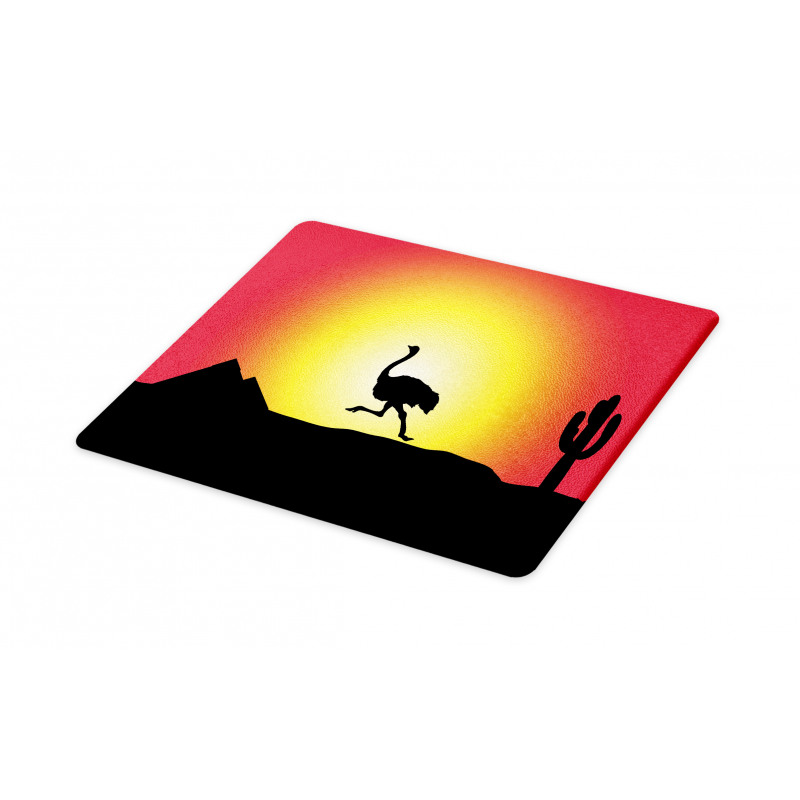 Running Animal Silhouette Cutting Board