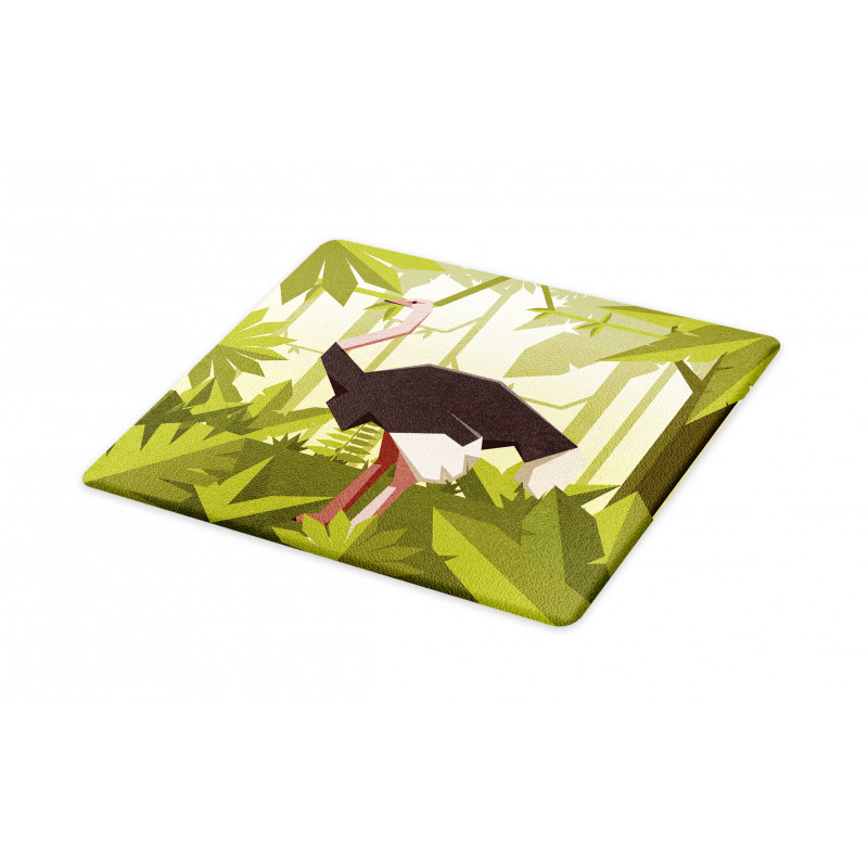 Jungle Animal Fractal Style Cutting Board