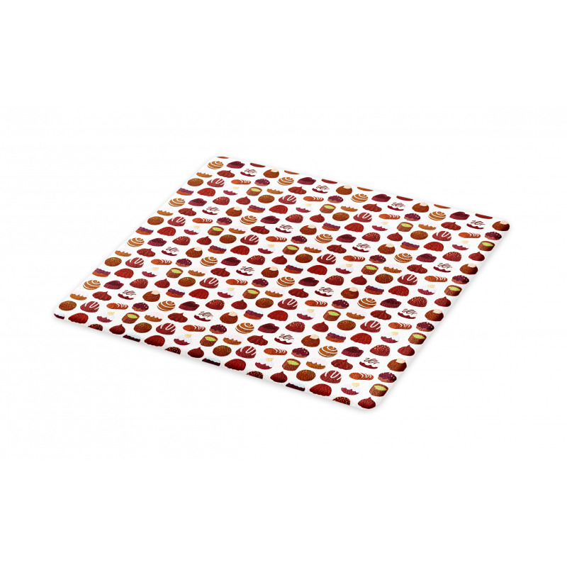 Bakery Sweets Patterns Cutting Board