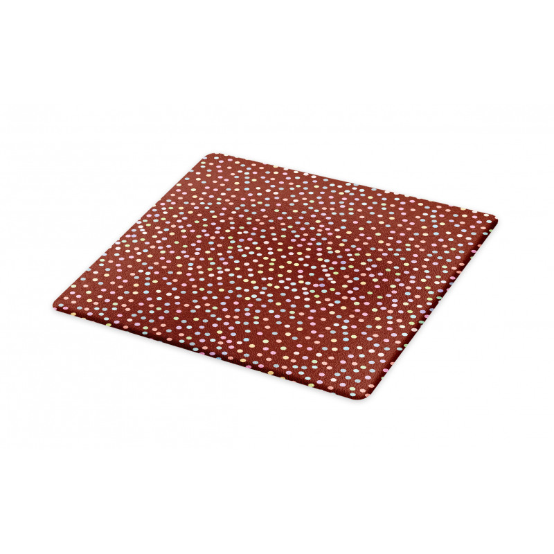 Polka Dot Glaze Sprinkles Cutting Board