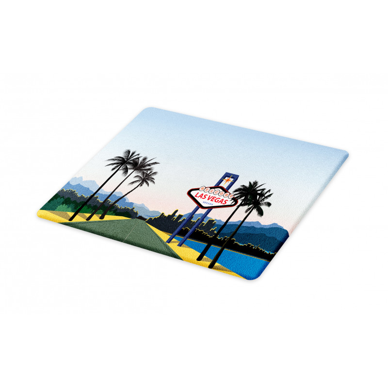 Nevada America in Cartoon Cutting Board