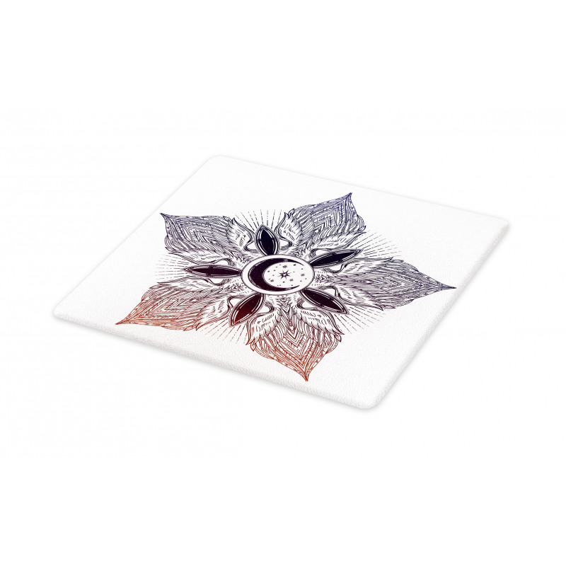 Eastern Feathers Petal Cutting Board