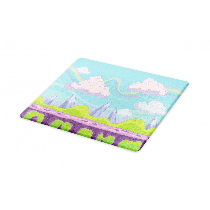 Abstract Fairy Tale Scene Cutting Board