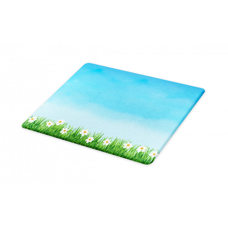 Blue Skies Blurred Background Cutting Board