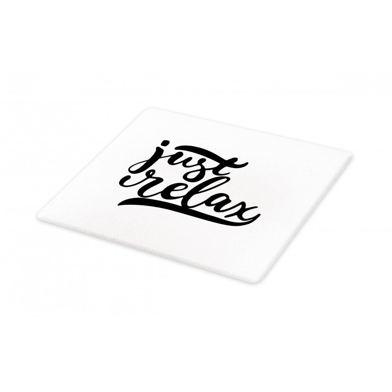 Minimalist Style Lettering Cutting Board