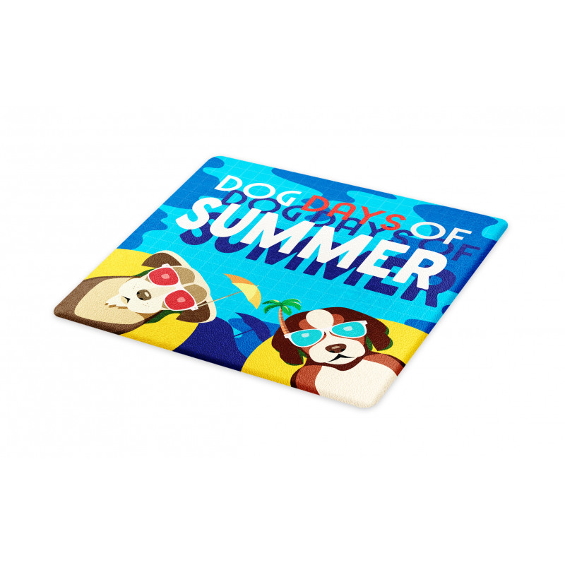 Dogs Days of Summer Cutting Board