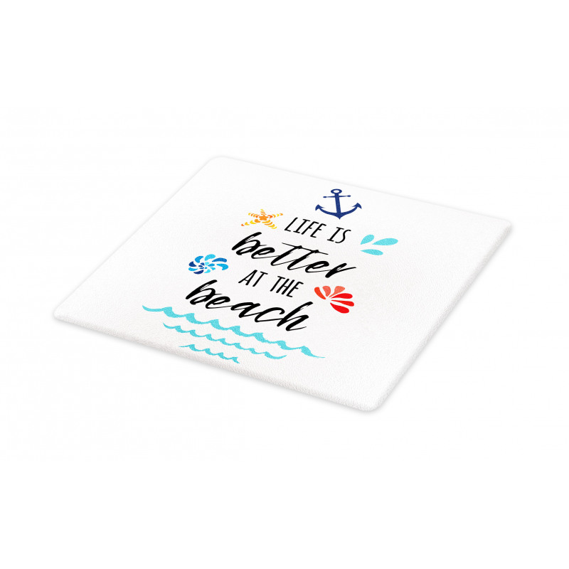 Travel Anchor Wave Cutting Board