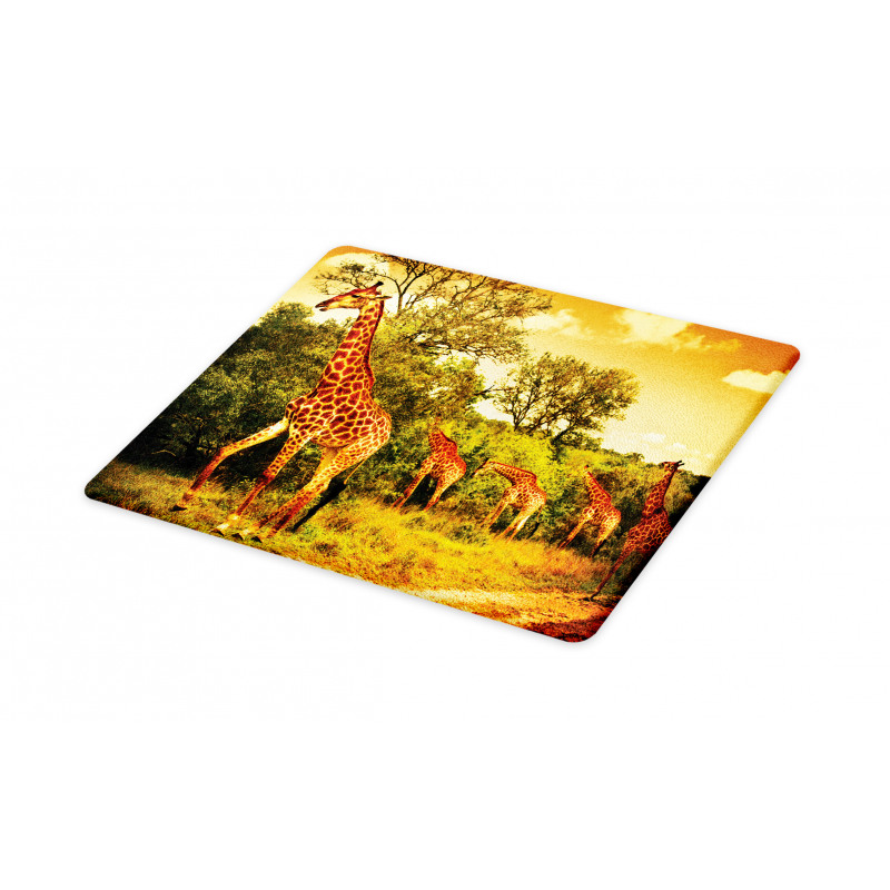 Safari Animals Cutting Board