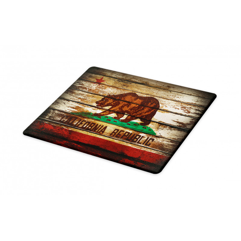 California Flag Rustic Boards Cutting Board