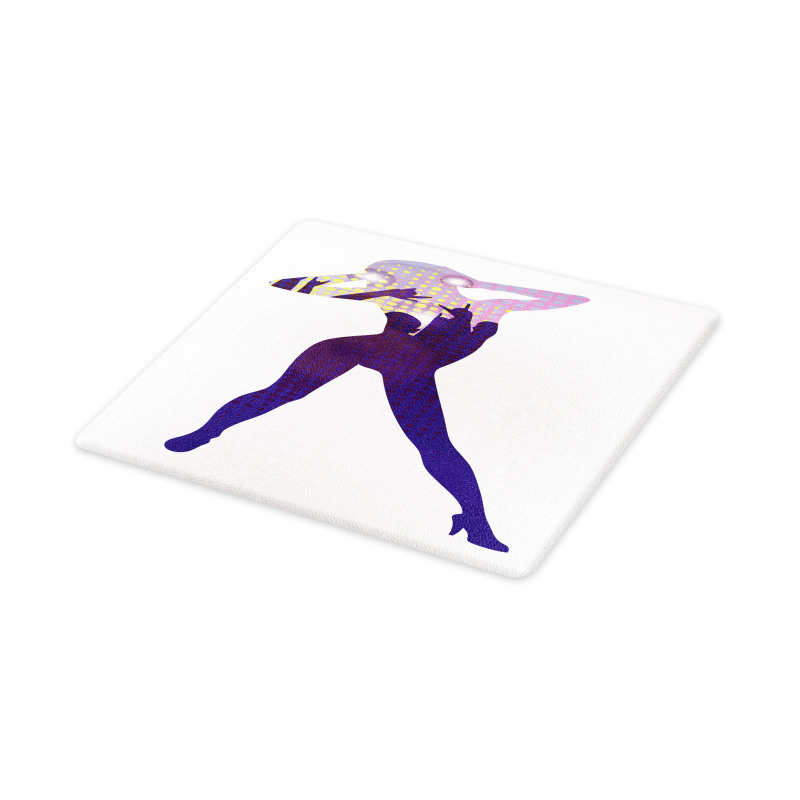 Dancer Young Lady in High Heel Cutting Board