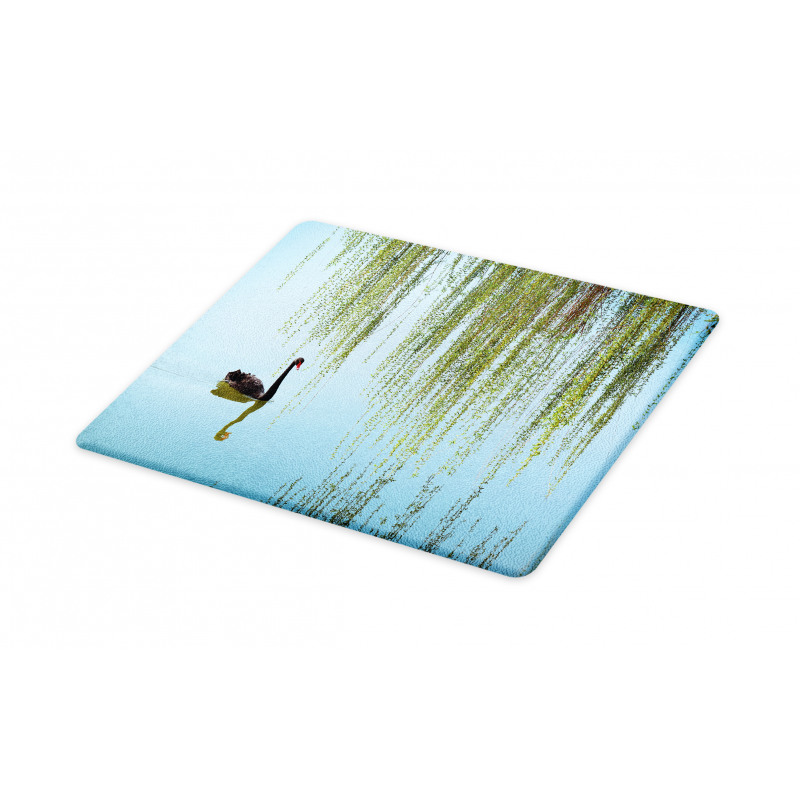 Black Swan on the Lake Cutting Board