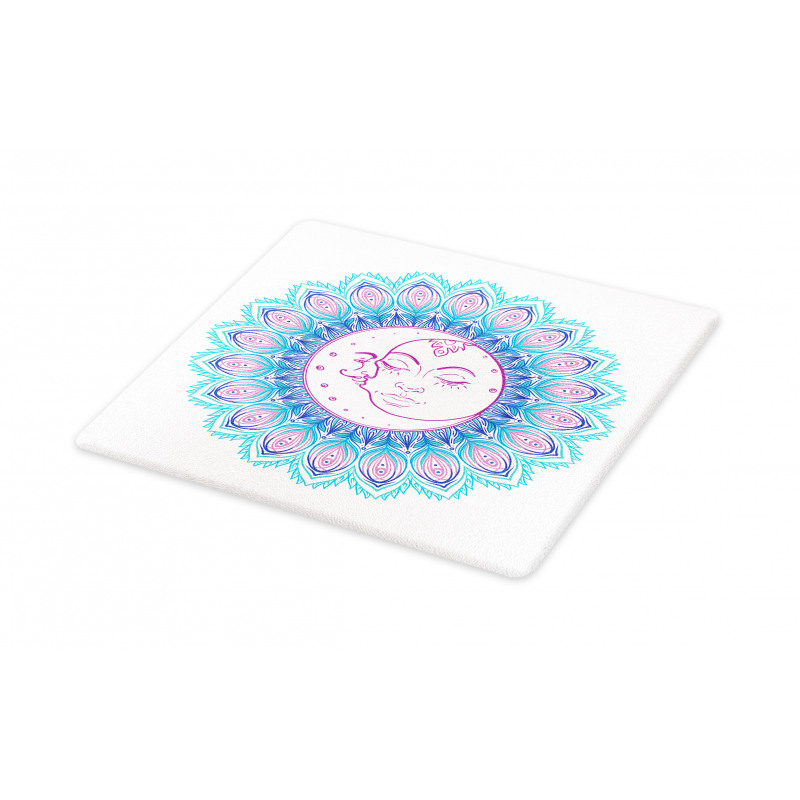 Colorful Mandala Sign Cutting Board