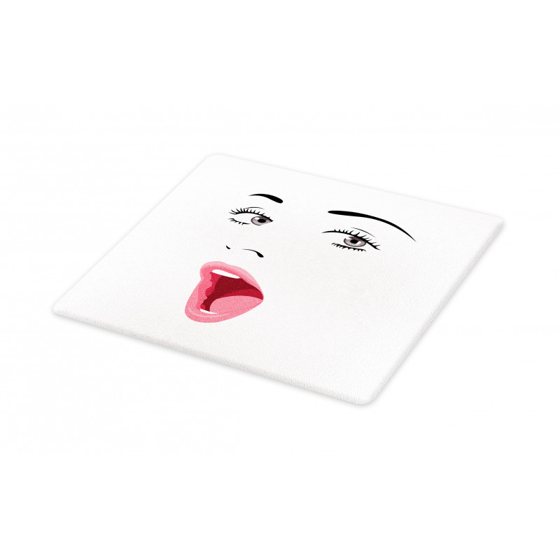 Surprised Facial Expression Cutting Board