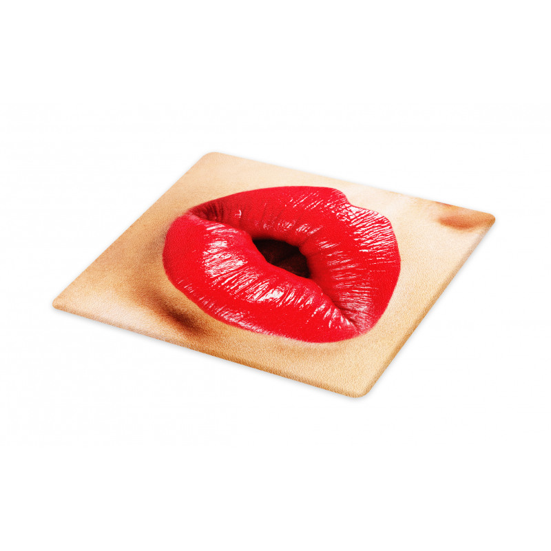 Juicy Lipstick Illustration Cutting Board