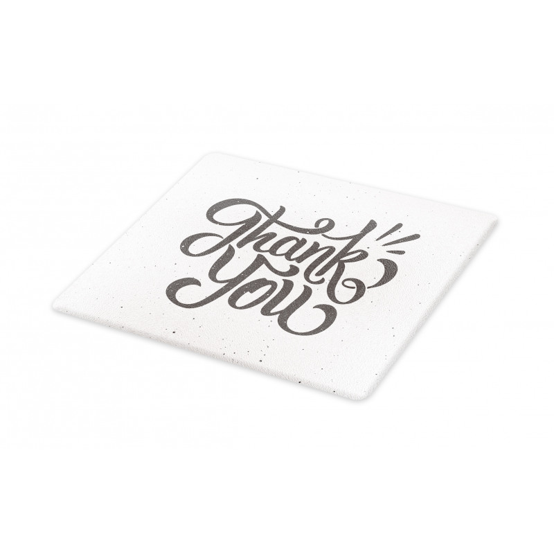 Spots Funky Dramatic Font Cutting Board