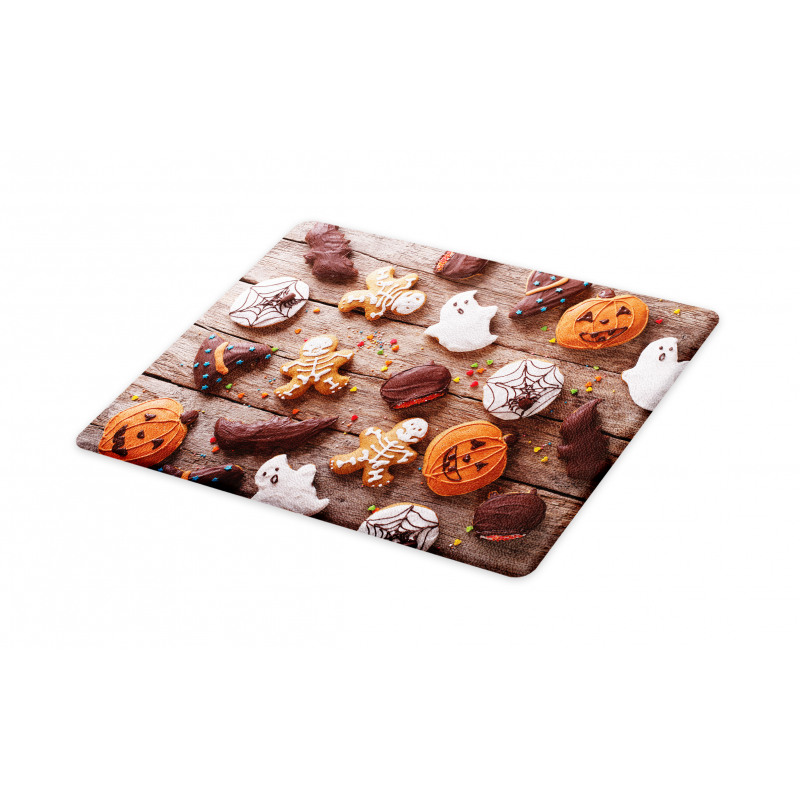 Sweets Covered in Chocolate Cutting Board