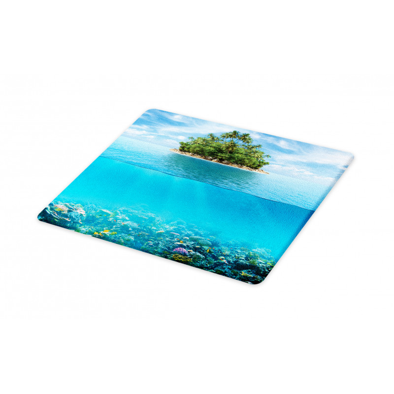 Small Island in Ocean Cutting Board