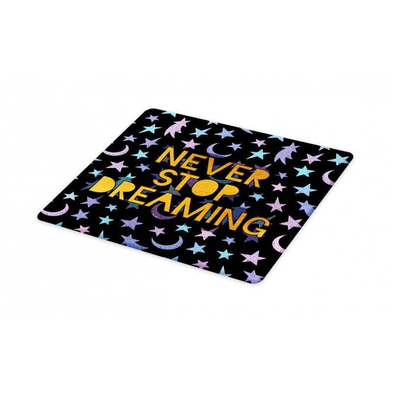 Never Stop Dreaming Stars Cutting Board