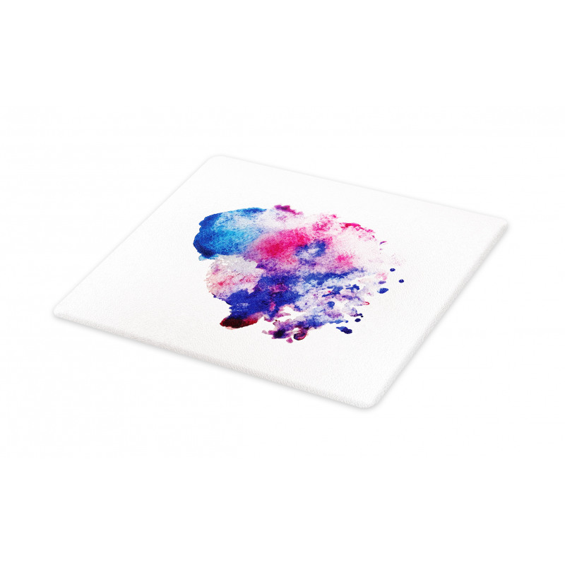 Watercolor Splash Abstract Cutting Board