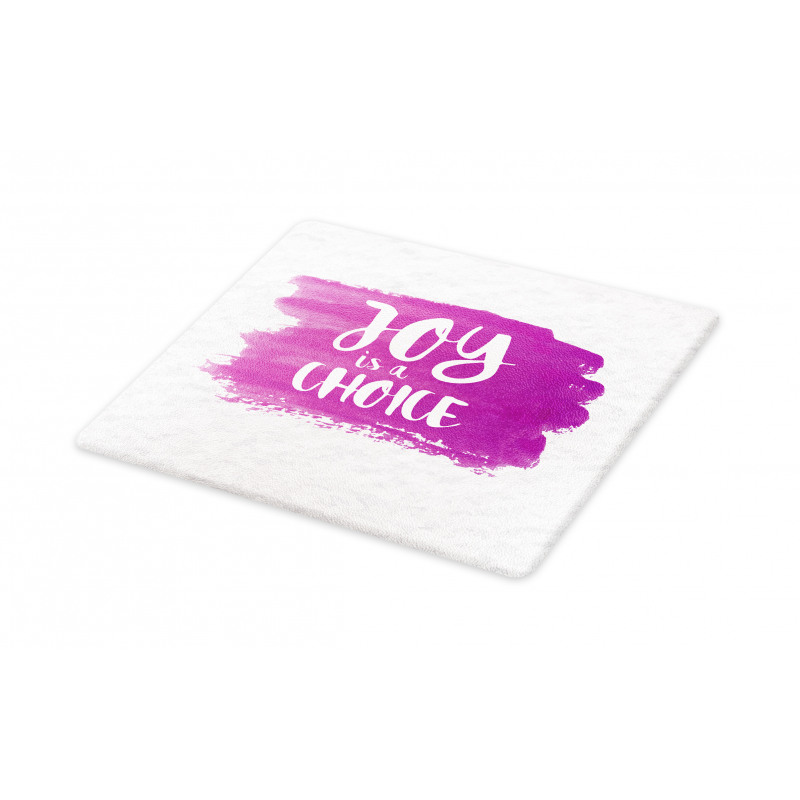 Joy is a Choice Words Art Cutting Board