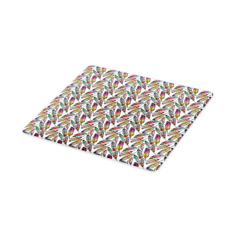 Abstract Bohemian Feathers Cutting Board