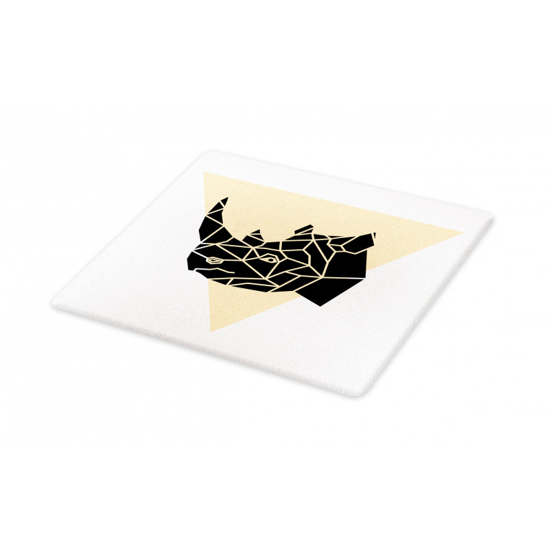 Angular Animal Design Graphic Cutting Board