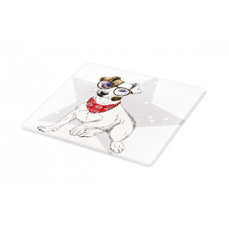 Sketch Style Terrier Cutting Board