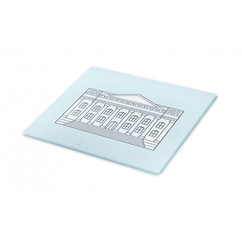 USA Custom House Theme Cutting Board