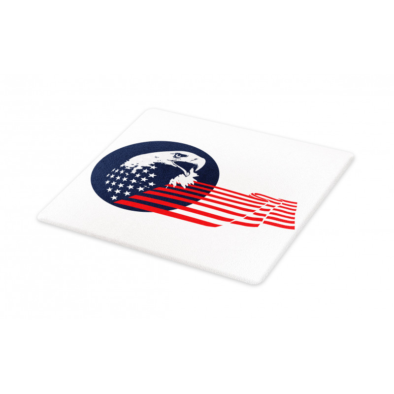 Eagle with Stars Stripes Cutting Board