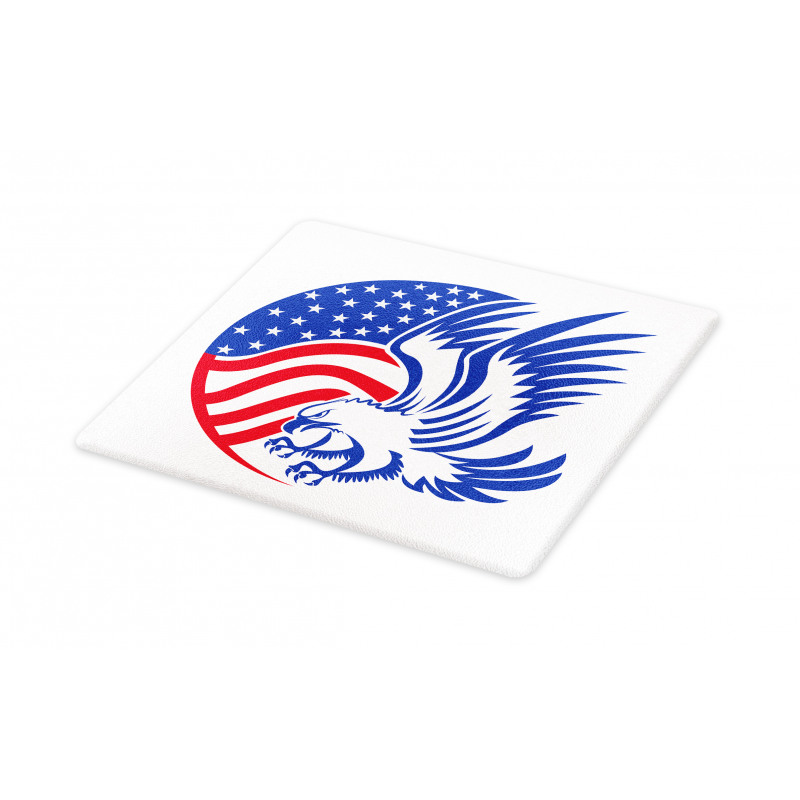 American Bald Eagle Flag Cutting Board