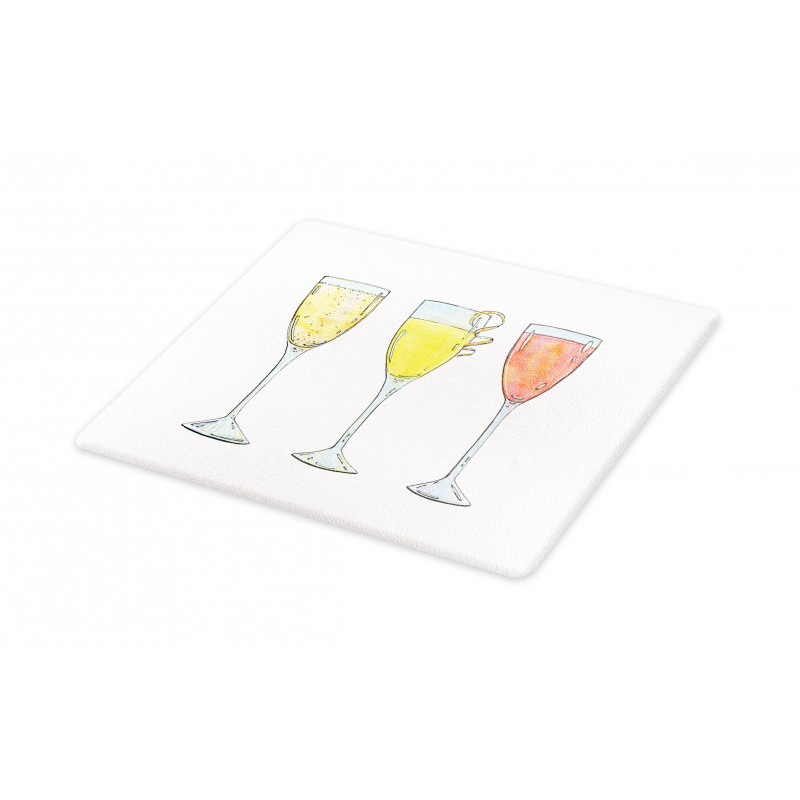 Watercolor Artwork Cutting Board