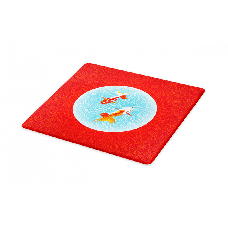 Pair of Fishes Japanese Cutting Board