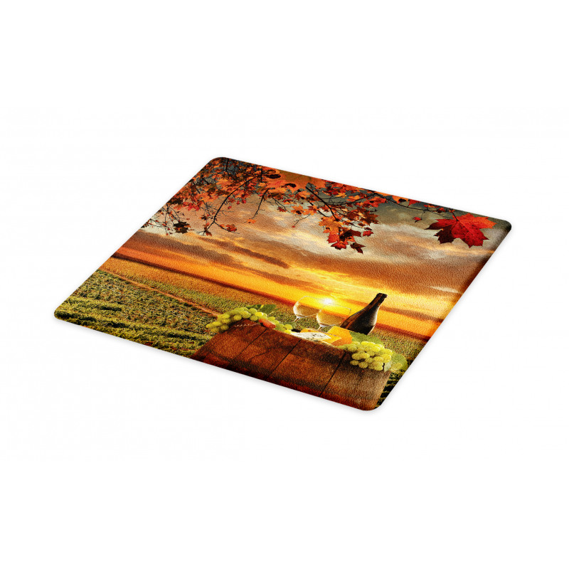 Tuscany Land Rural Field View Cutting Board