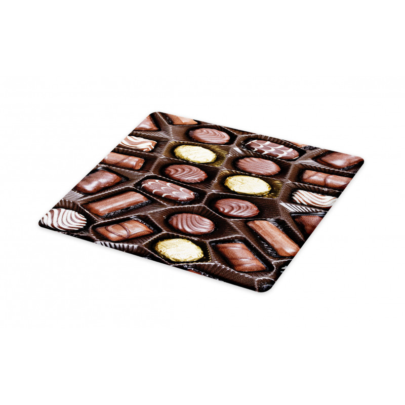 Yum Chocolate Box Image Cutting Board