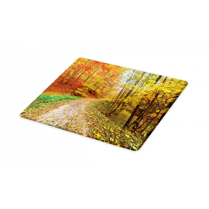 Colorful Autumnal Landscape Cutting Board