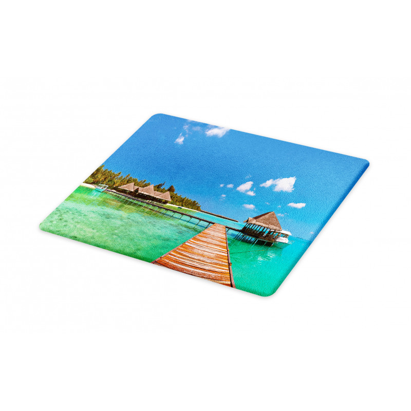 Maldives Island Jetty Cutting Board