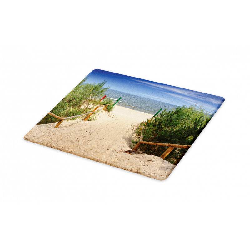 Sandy Peaceful Shore Cutting Board