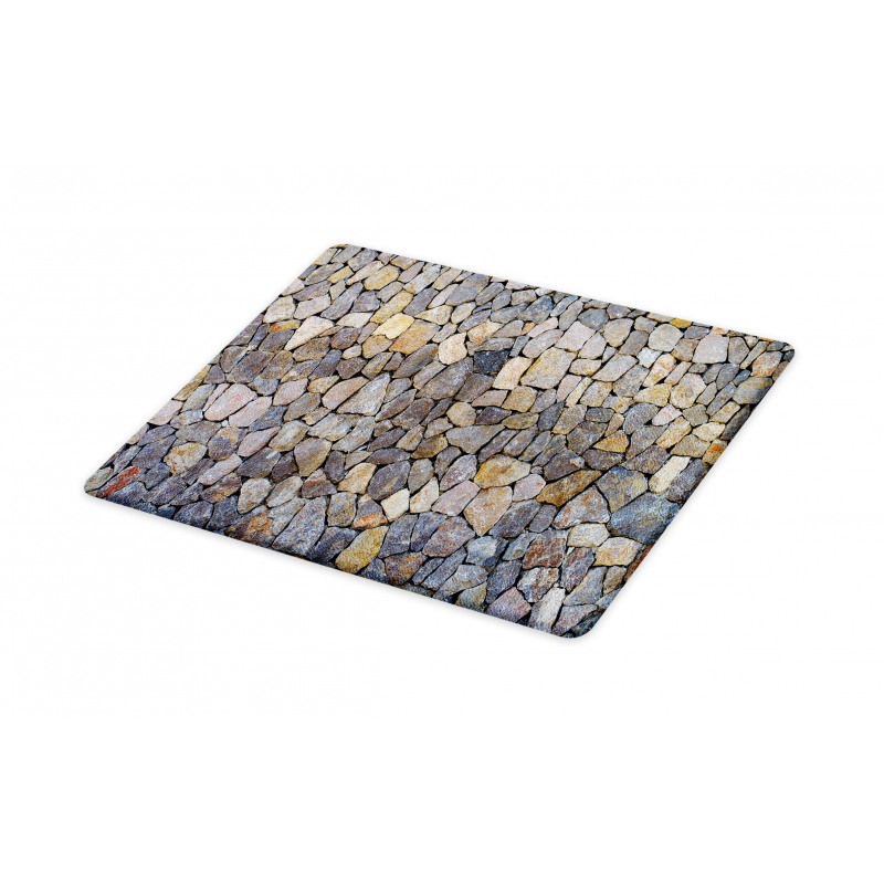 Grey and Beige Stones Cutting Board