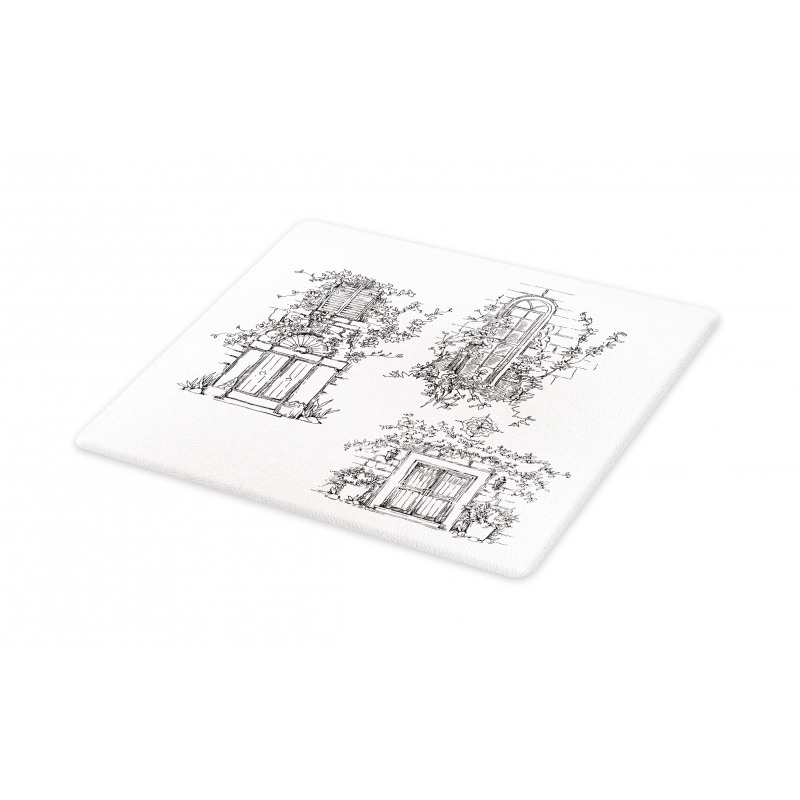 Old Street Sketch Cutting Board