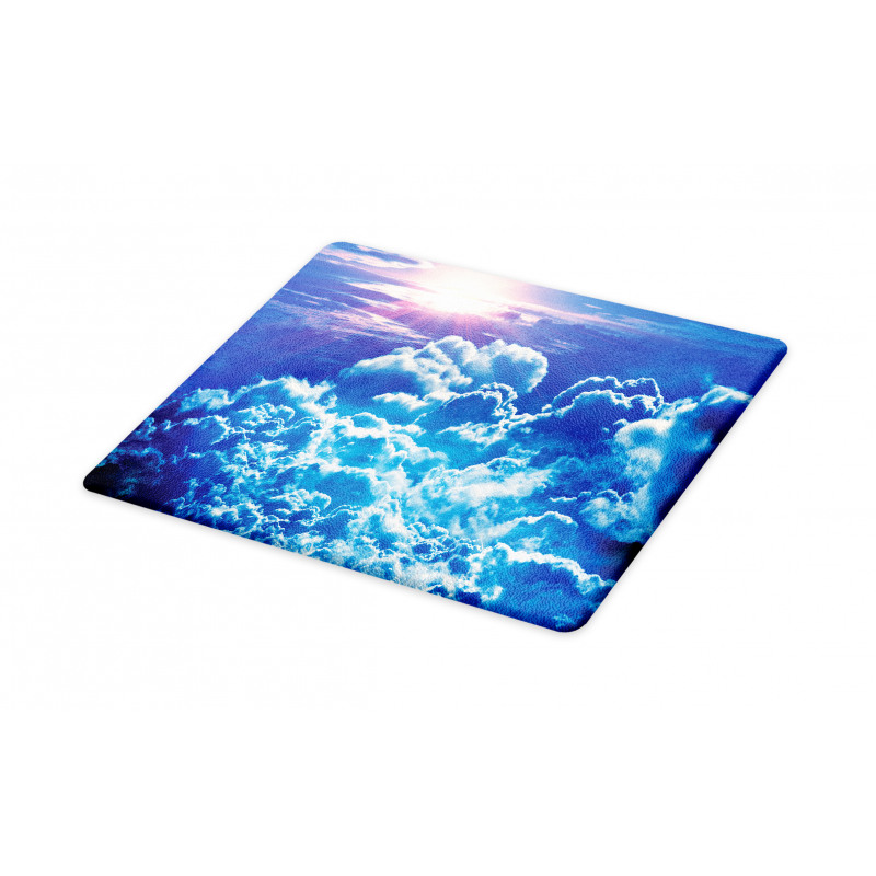 Blue Cloudy Sky Sunrise Photo Cutting Board