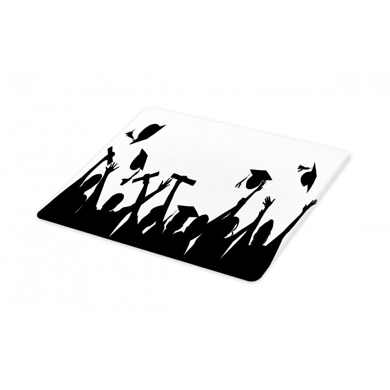 Graduates Silhouettes Cutting Board